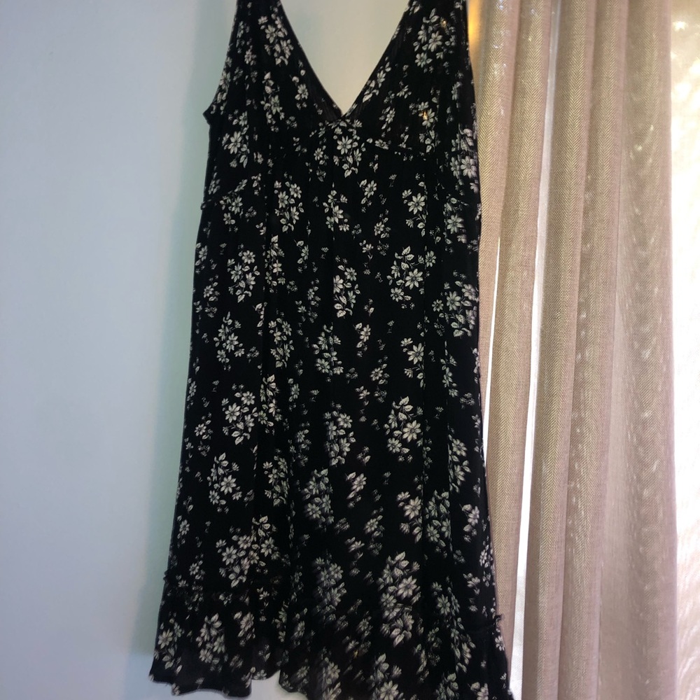 Mini floral dress